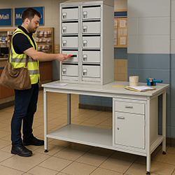 Mailroom Benches