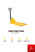  TUFF Hand Pallet Truck with Nylon Wheels
