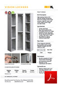Vision Lockers Data Sheet