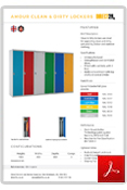 Armour Clean & Dirty Lockers Data Sheet