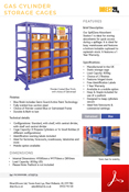 Gas Cylinder Storage Cages