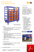 Mobile Gas Cylinder Cage