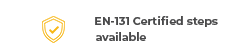 EN-131 certified Steps available