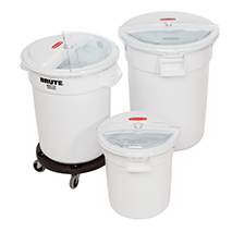 Round BRUTE Containers & Accessories
