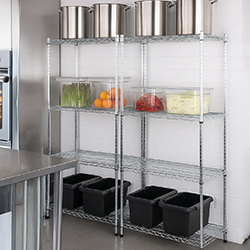 Chrome Wire Shelving