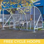 Fortis Cycle Shelter - Free Hoops