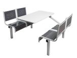 4 Seater Spectrum Fast Food Units - Fully Welded