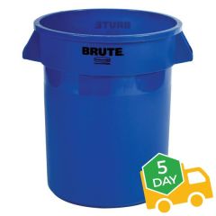 Round BRUTE Container - 75.7 Litre - Blue