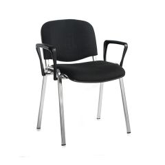Alford Charcoal Chair With Arms