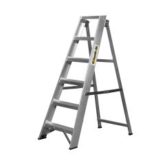 Climb-It Swingback Ladders With Handrail