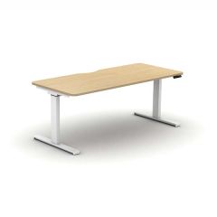 Office Desks with Scallop & Rounded Corners