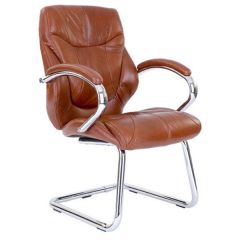 Sandown Cantilever Boardroom Chair - Tan