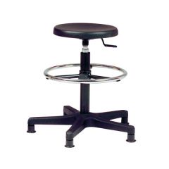 Operator Stool - With Foot Ring