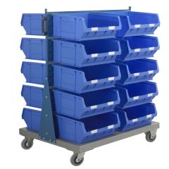 Double Sided Louvre Panel Trolley Kit - WP011513C