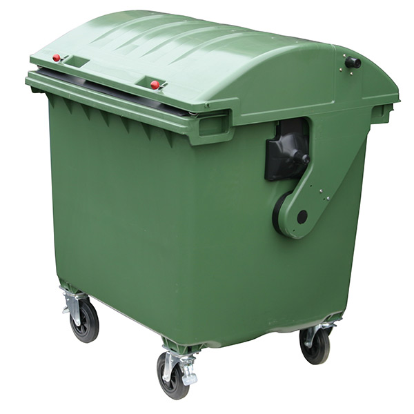 1100 LITRE ROLL TOP WHEELIE BINS
