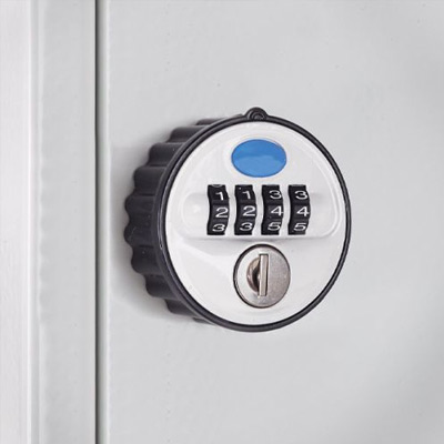 Close up of combination lock