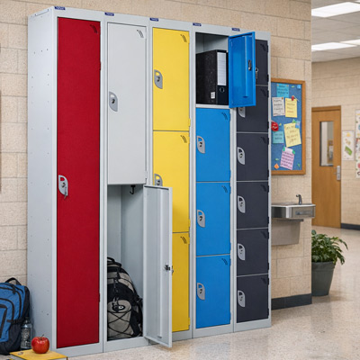 Armour Standard Locker in school hallway