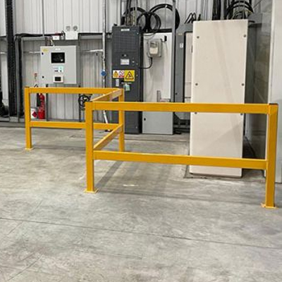 Z-Barrier in Warehouse