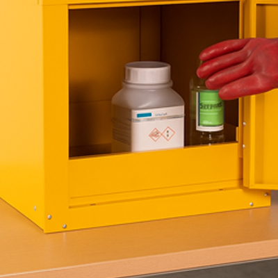 Strong steel cabinet construction