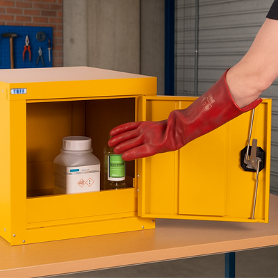 Fully CoSHH Compliant Cupboard