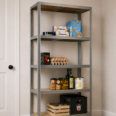TUFF 175 Shelving in a pantry