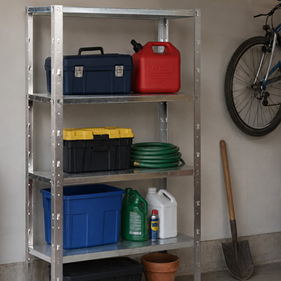 TUFF 70 Shelving in garage environment