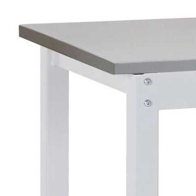 Heavy duty workbench construction