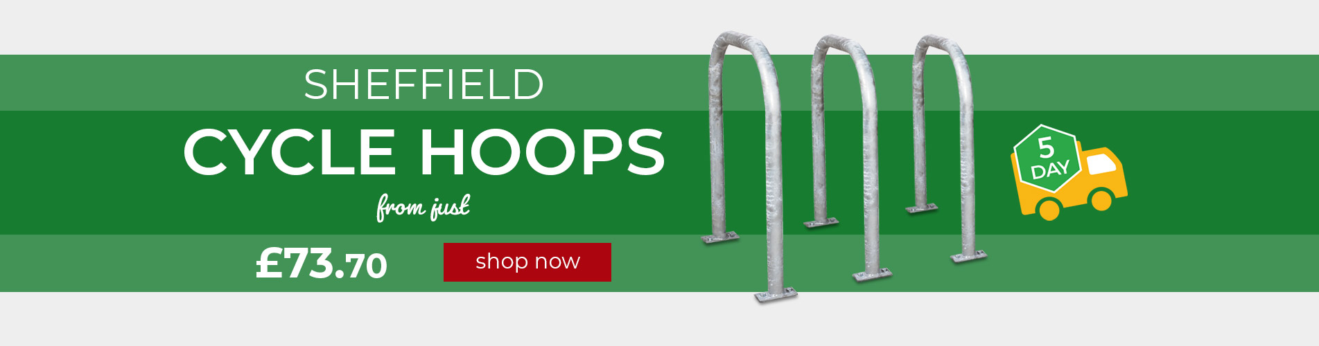 Sheffield Cycle Hoops on 5 Day Delivery