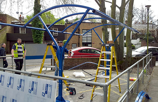 County Hall Cycle Shelter Gallery 1