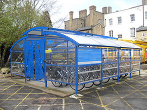 County Hall Cycle Shelter Gallery 2
