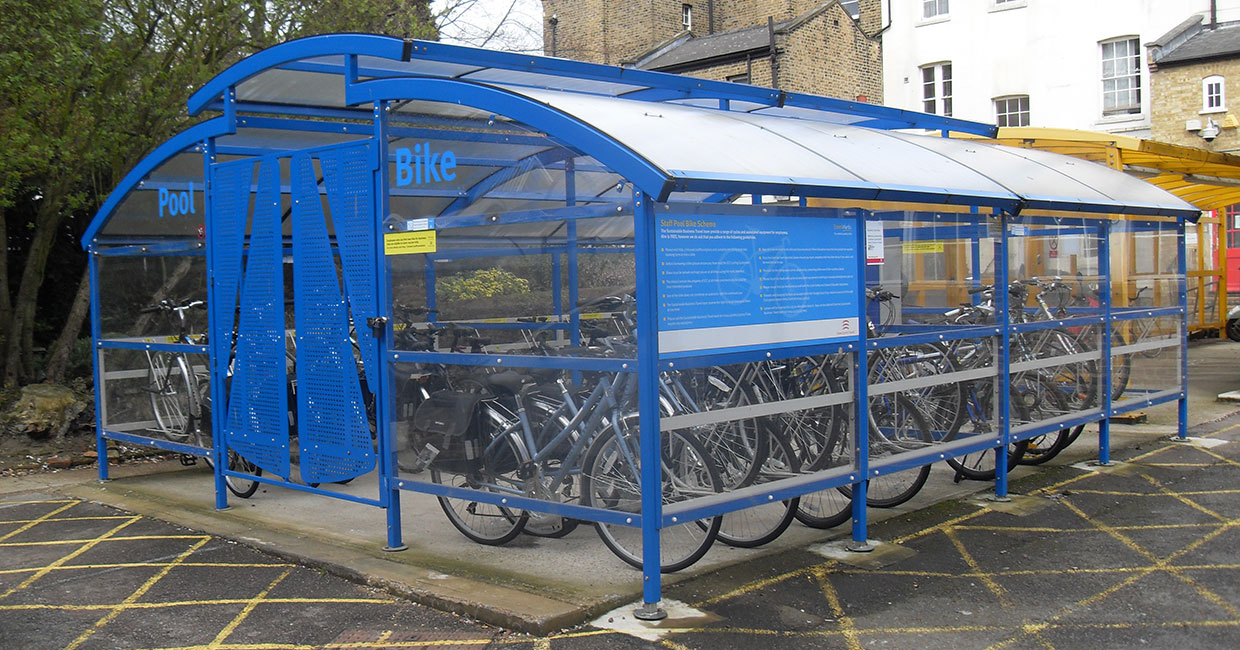 County Hall Cycle Shelter