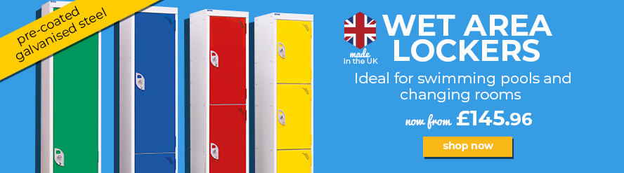 Get Wet Area Lockers for changing rooms and swimming pools now