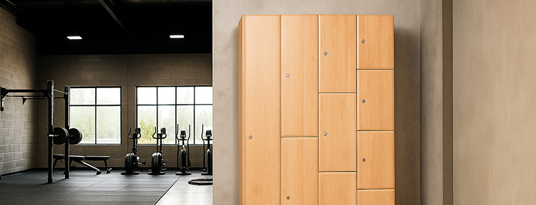 Timber Door Lockers