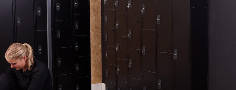 TUFF Black Lockers
