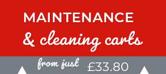 maintenance cleaning carts from £207