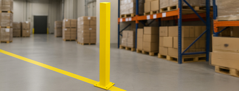 Black Bull Impact Safety Bollards