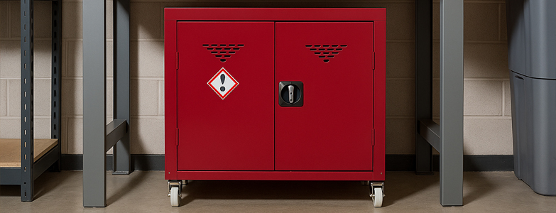 Agrochemical & Pesticide Storage Mobile Cupboards