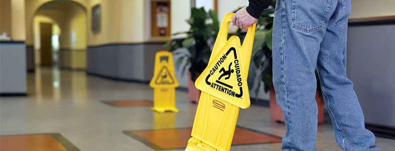 Cleaning and Maintenance Barrier