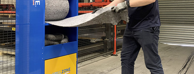 SpillZone Absorbent Stations