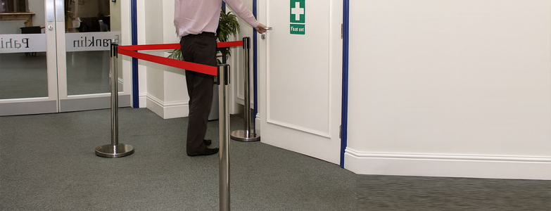 Stainless Steel Retractable Belt Barrier