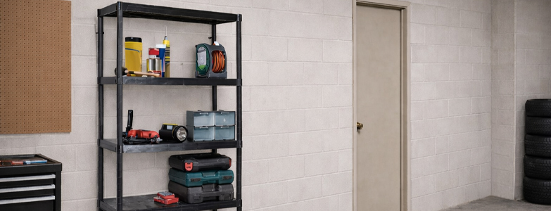 Modular Plastic Shelving