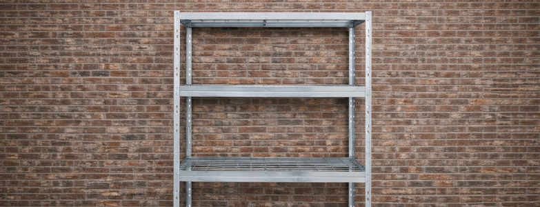 TUFF Clearance Galvanised Shelving