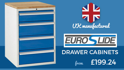 UK Manufactured Euroslide Drawer Cabinets