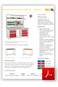 Euroslide Super Bench Data Sheet